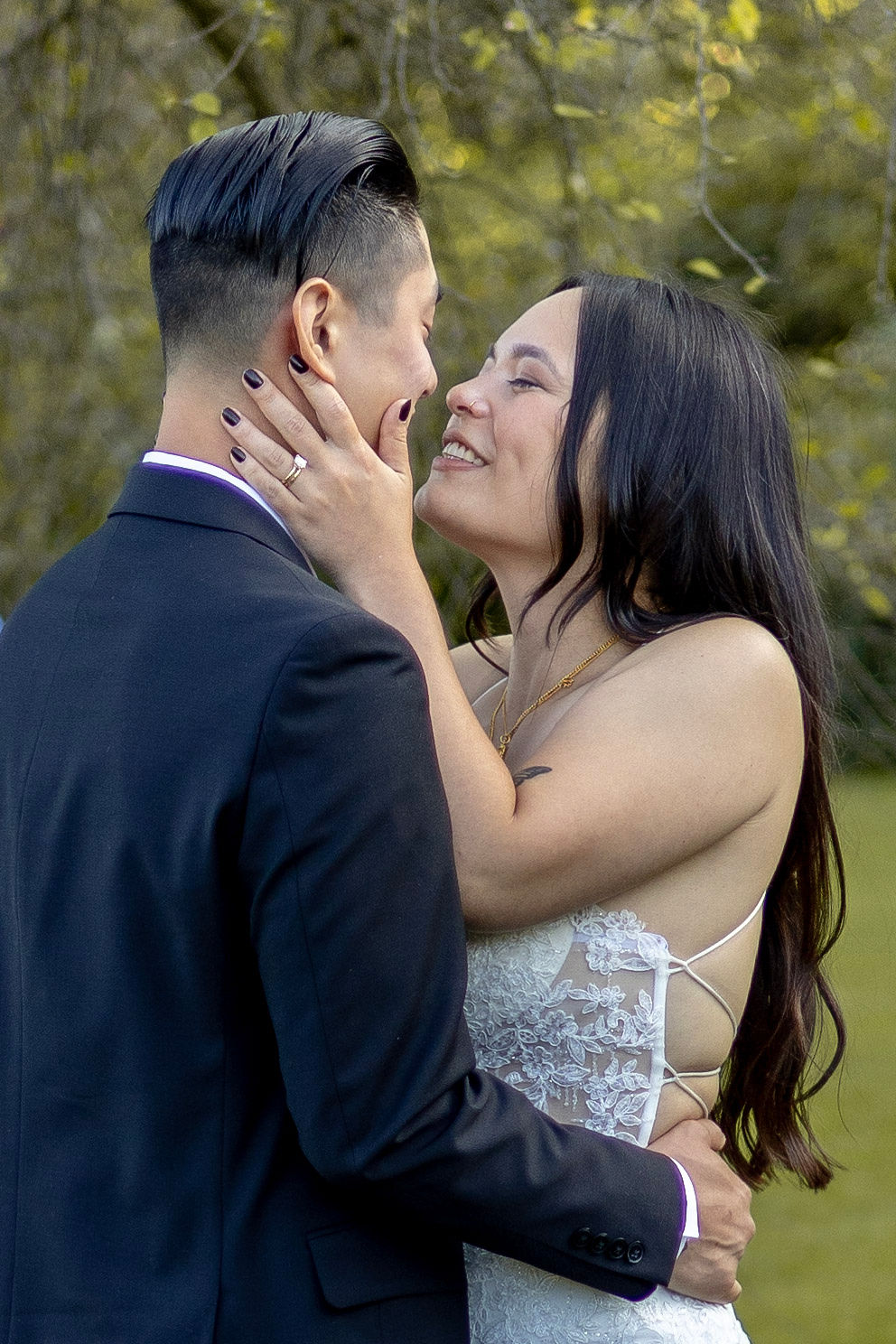 bride and groom