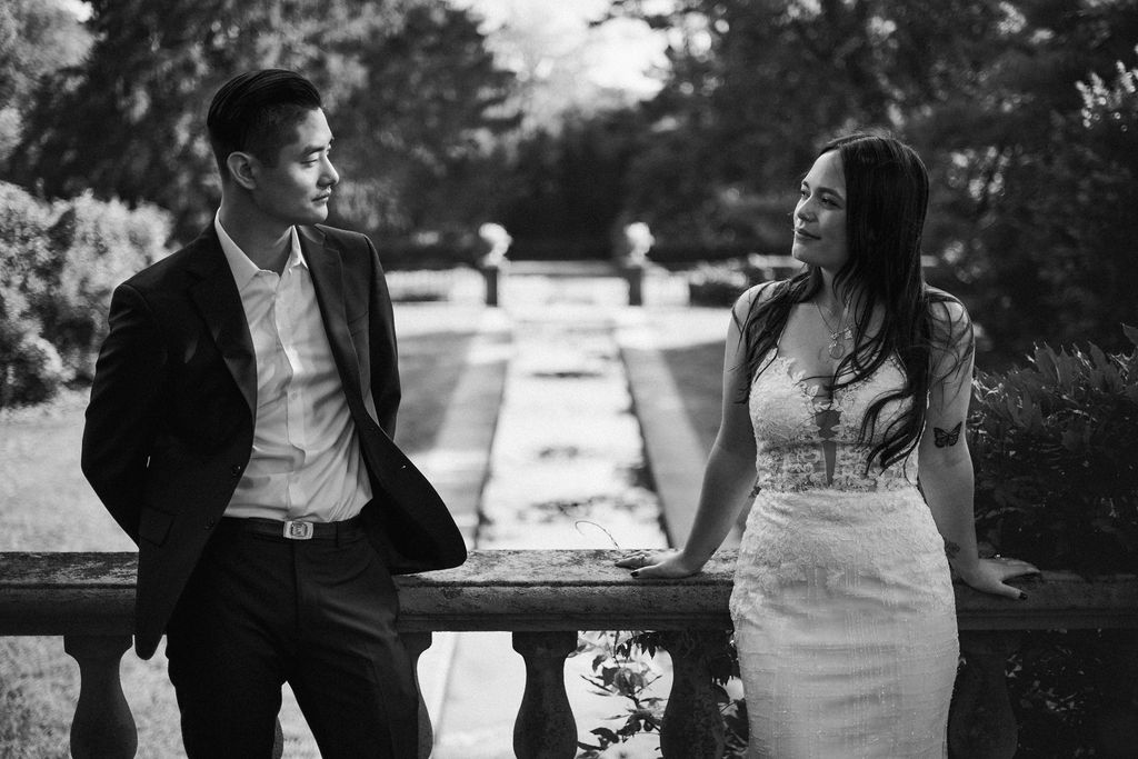 black & white wedding photo new jersey