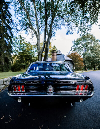 classic car wedding